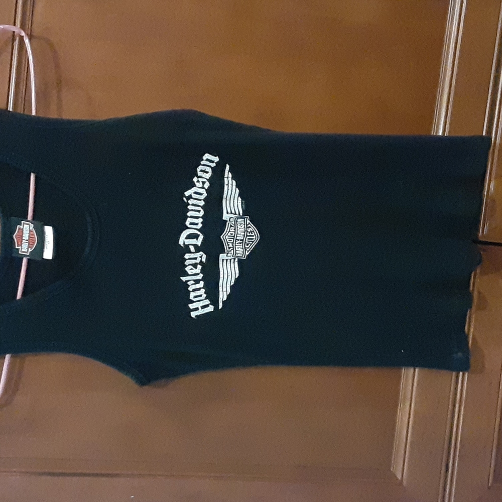 Harley Davidson ladies ribbed tank top